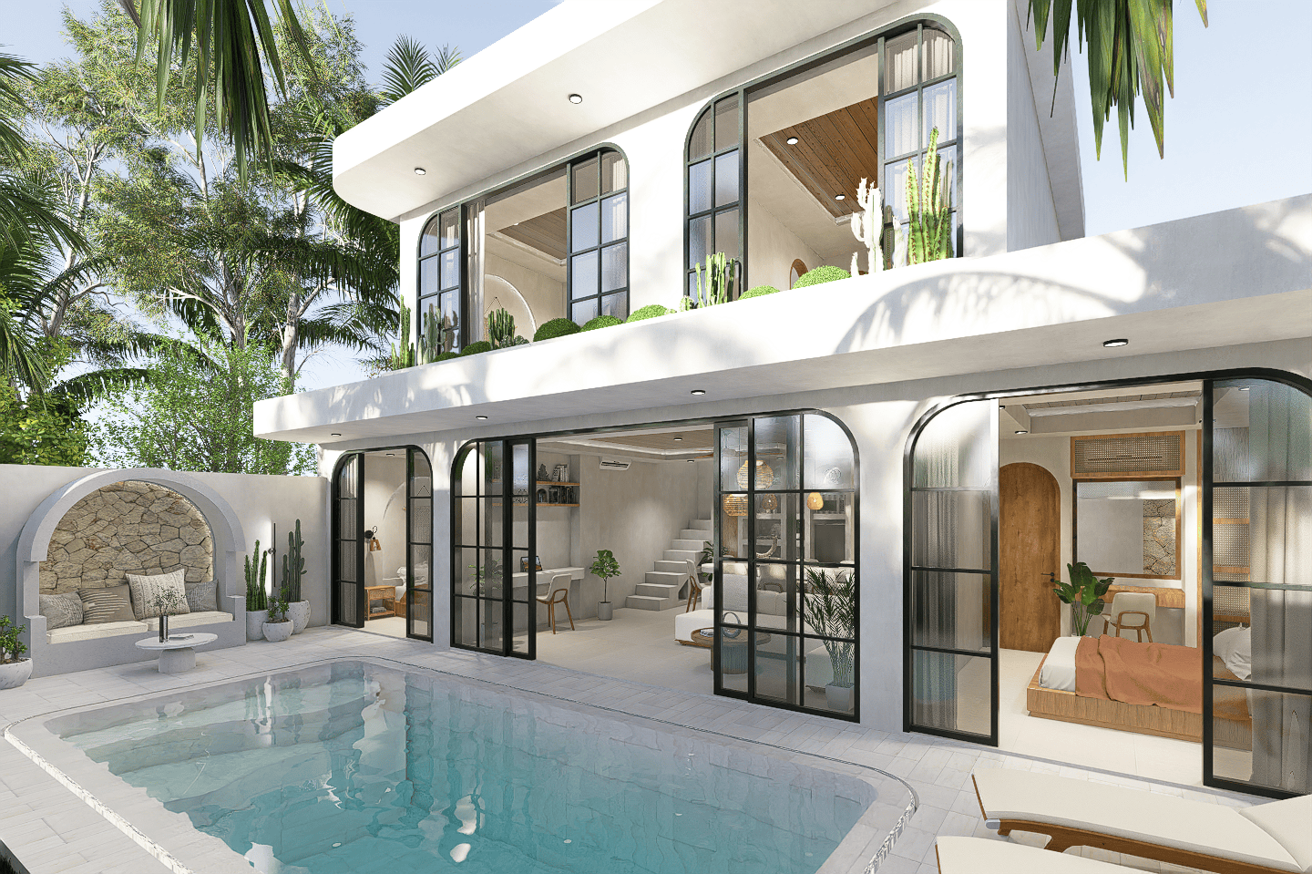 OFFPLAN 4 BEDROOM VILLA FOR SALE LEASEHOLD IN SEMER BE-2113 